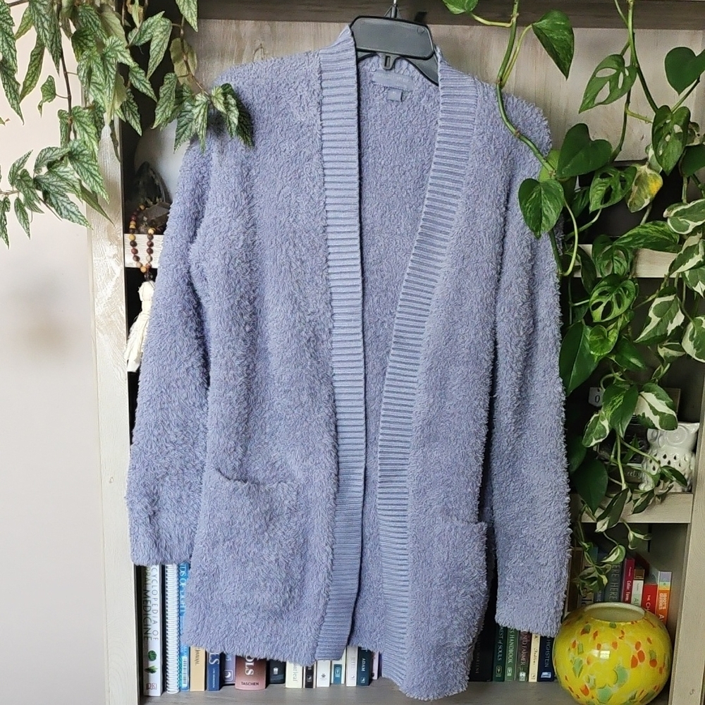 Barefoot Dreams CozyChic Relaxed Open Front Cardigan